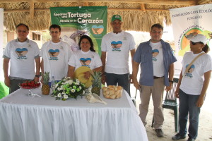 The President of the Council of State, Danilo Rojas Betancourth,; The magistrate of the Second Section of the Council of State, Gabriel Valbuena Hernandez;    The President of the Administrative Court of La Guajira, Maria del Pilar Veloza Parra, and The Head of the Protected Area of ​​National Parks of Colombia, Pardo, J